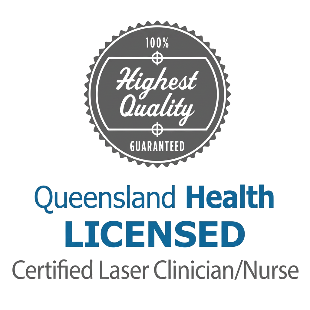 Queensland Health Licensed — Certified Laser Clinician/Nurse