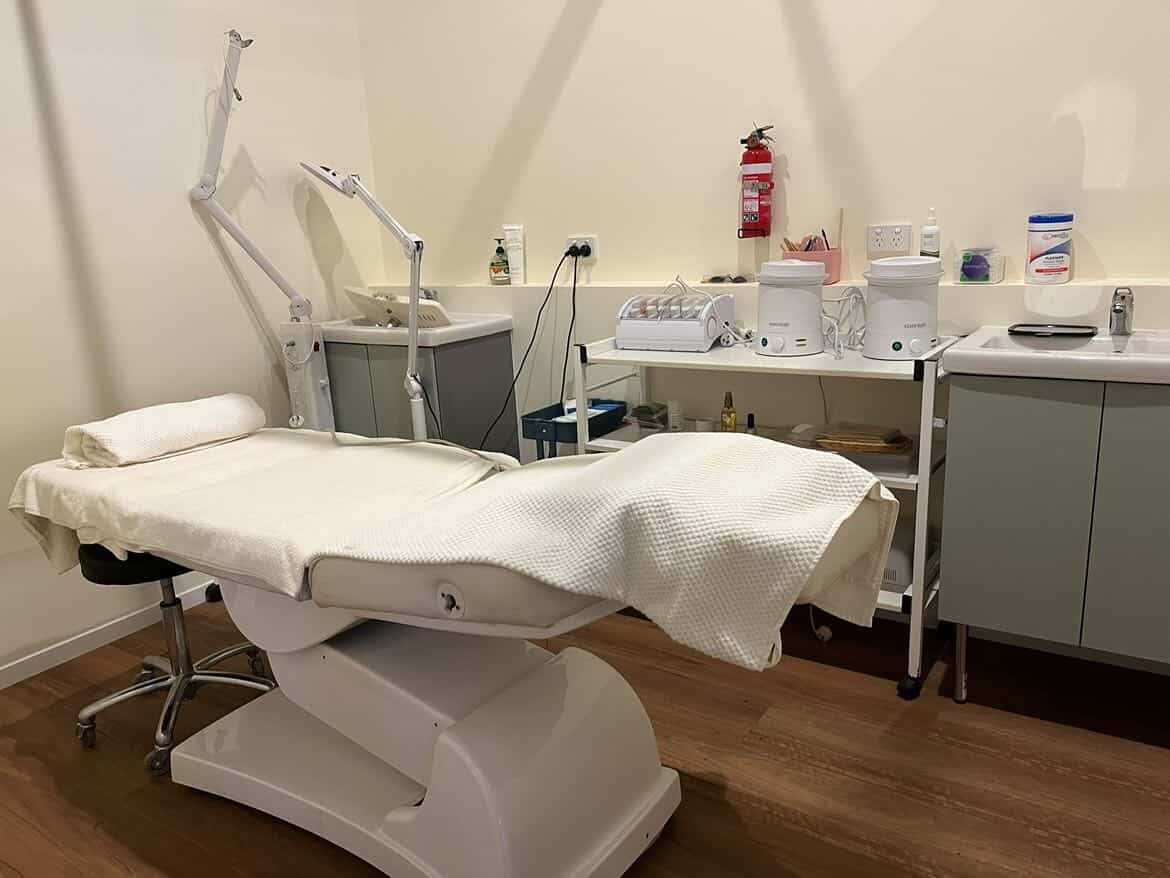 Beauty therapy room